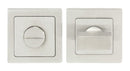Square Thumbturn and Release Turn & Release Eurospec Satin Stainless Steel 