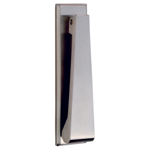 Eurospec Door Knocker 167 X 40mm Bolt Through Fixing Satin Stainless Steel SWE1020SSS