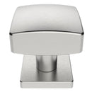 Eurospec Square Centre Door Knob 62mm Bolt Through Fixing