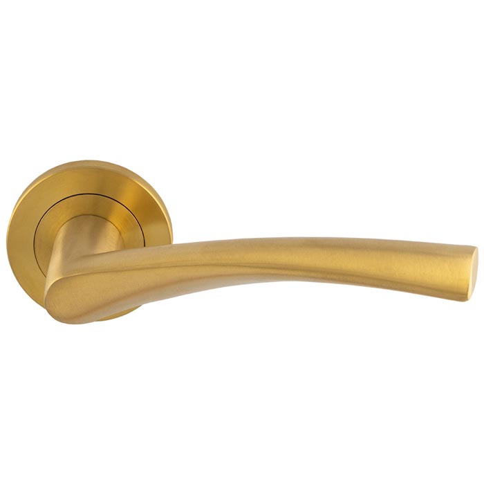 Steelworx SWL Breeze Lever on Rose