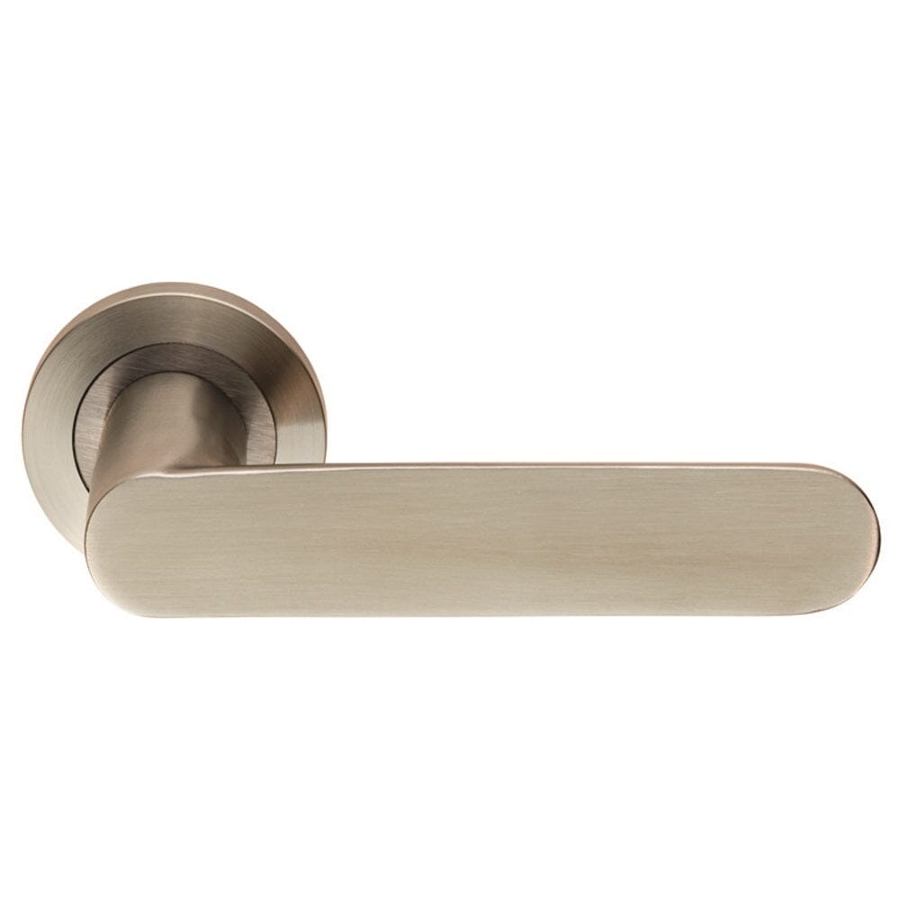 Steelworx SWL Parigi Lever on Rose (Latch & Hinges Included) Lever On Rose Eurospec Satin Stainless Steel 