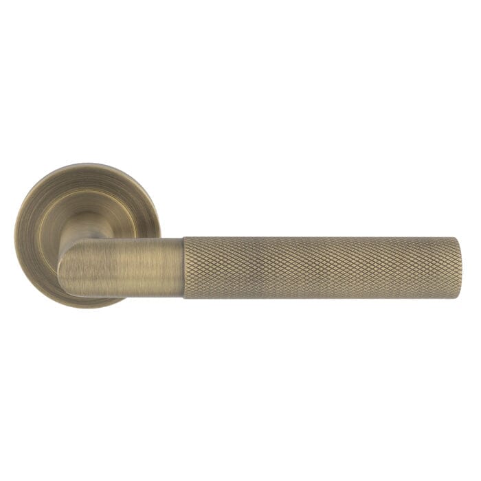 Crown Knurled Lever (Latch & Hinges Included)