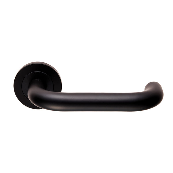Steelworx SWL Nera Lever on Rose (Latch & Hinges Included)