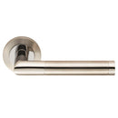 Steelworx SWL Treviri Lever on Rose (Latch & Hinges Included) Lever On Rose Eurospec Bright/Satin Stainless Steel 