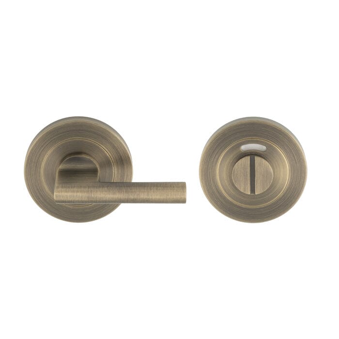 SWL Disabled Thumbturn Turn & Release Eurospec Antique Brass 