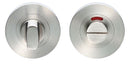 Small Turn and Indicator coin release Turn & Release Eurospec Satin Stainless Steel 
