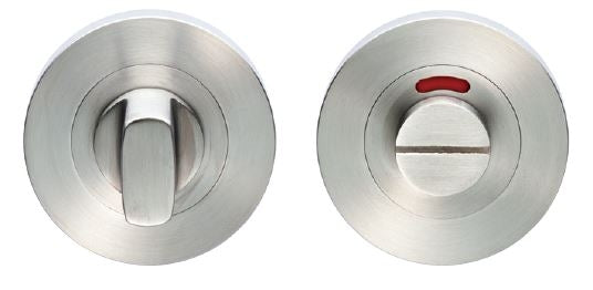 Small Turn and Indicator coin release Satin Stainless Steel SWT4105-ISSS