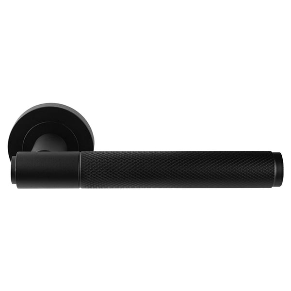 Syntax Lever On round Rose Matt Black SX5MB