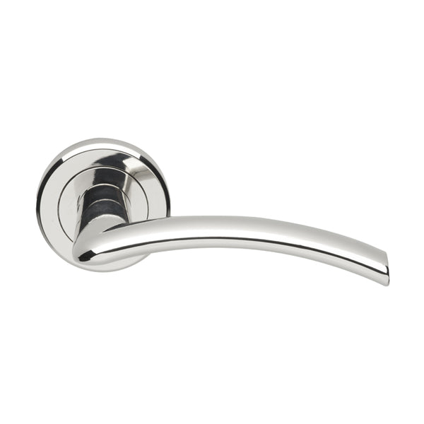 Serozzetta Tres Lever on Round Rose Polished Chrome SZC030CP