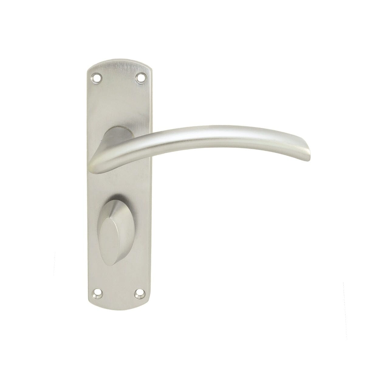 Serozzetta Tres Lever on WC Backplate Lever On Backplate Serozzetta Satin Chrome 