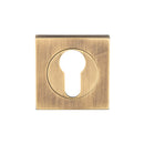 Serozzetta Square Euro Profile Escutcheon