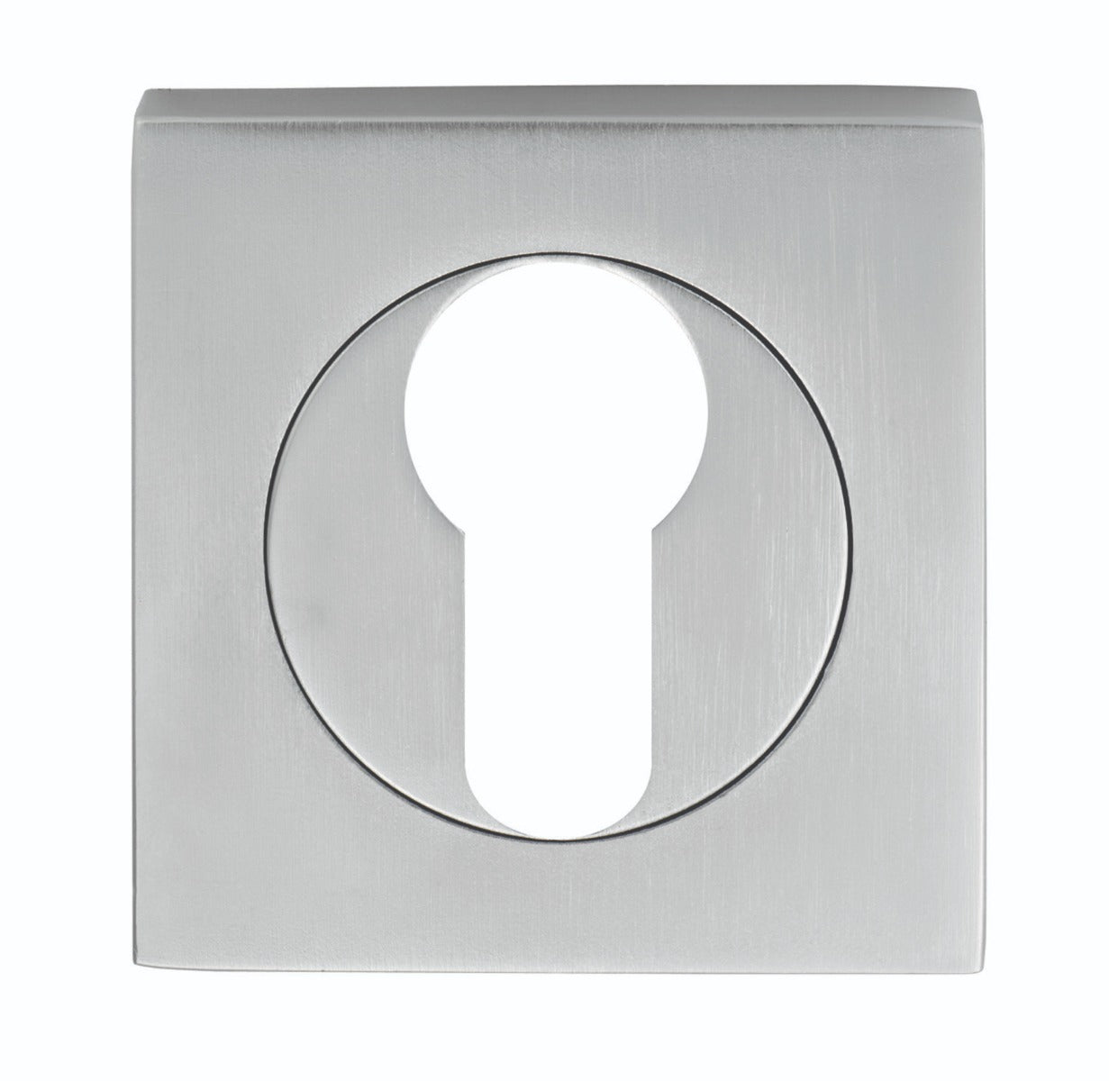 Serozzetta Square Euro Profile Escutcheon