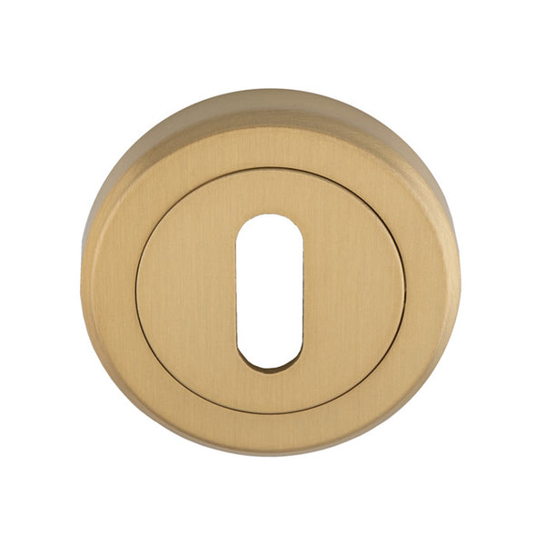 Serozzetta Standard Profile Escutcheon Satin Brass SZM003SB