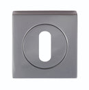Serozzetta Square Standard Lock Profile Escutcheon