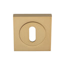 Serozzetta Square Standard Lock Profile Escutcheon