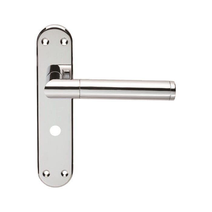Serozzetta Scope Lever on WC Backplate Lever On Backplate Serozzetta Polished Chrome 