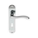 Serozzetta Lever on Lock Backplate (Latch & Hinges Included) Lever On Backplate Serozzetta Polished Chrome 