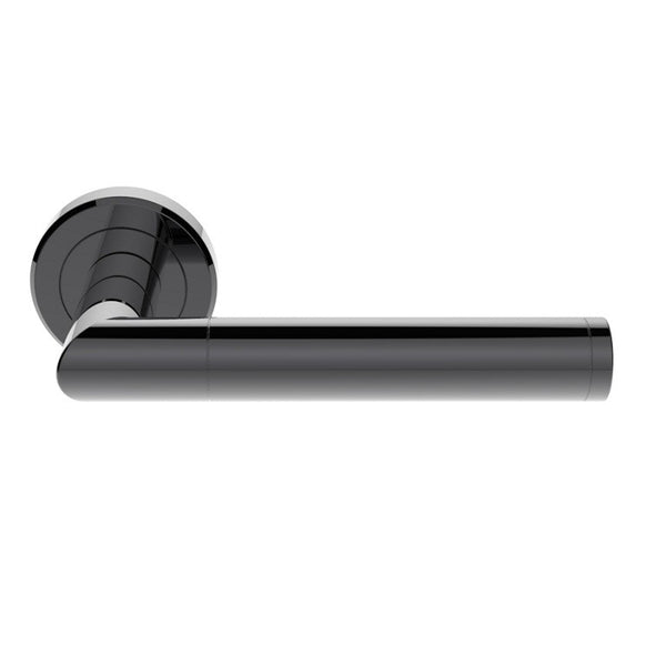 Serozzetta Trend Lever on Round Rose Black Nickel SZM160BN