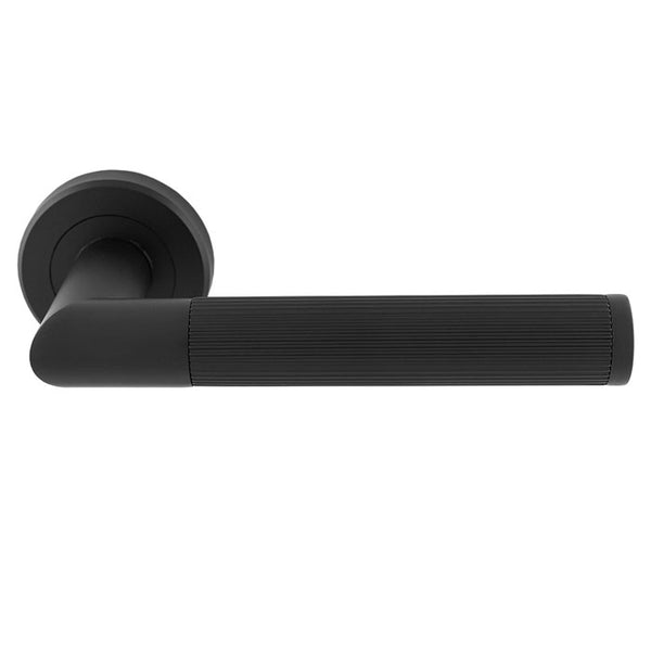 Serozzetta Trend Lines Lever On rose Matt Black SZM170MB