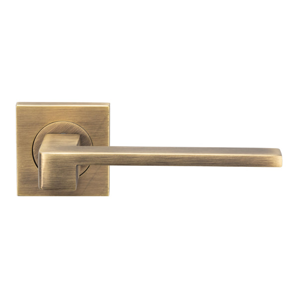 Serozzetta Equi Lever on Square Rose (Latch & Hinges Included)