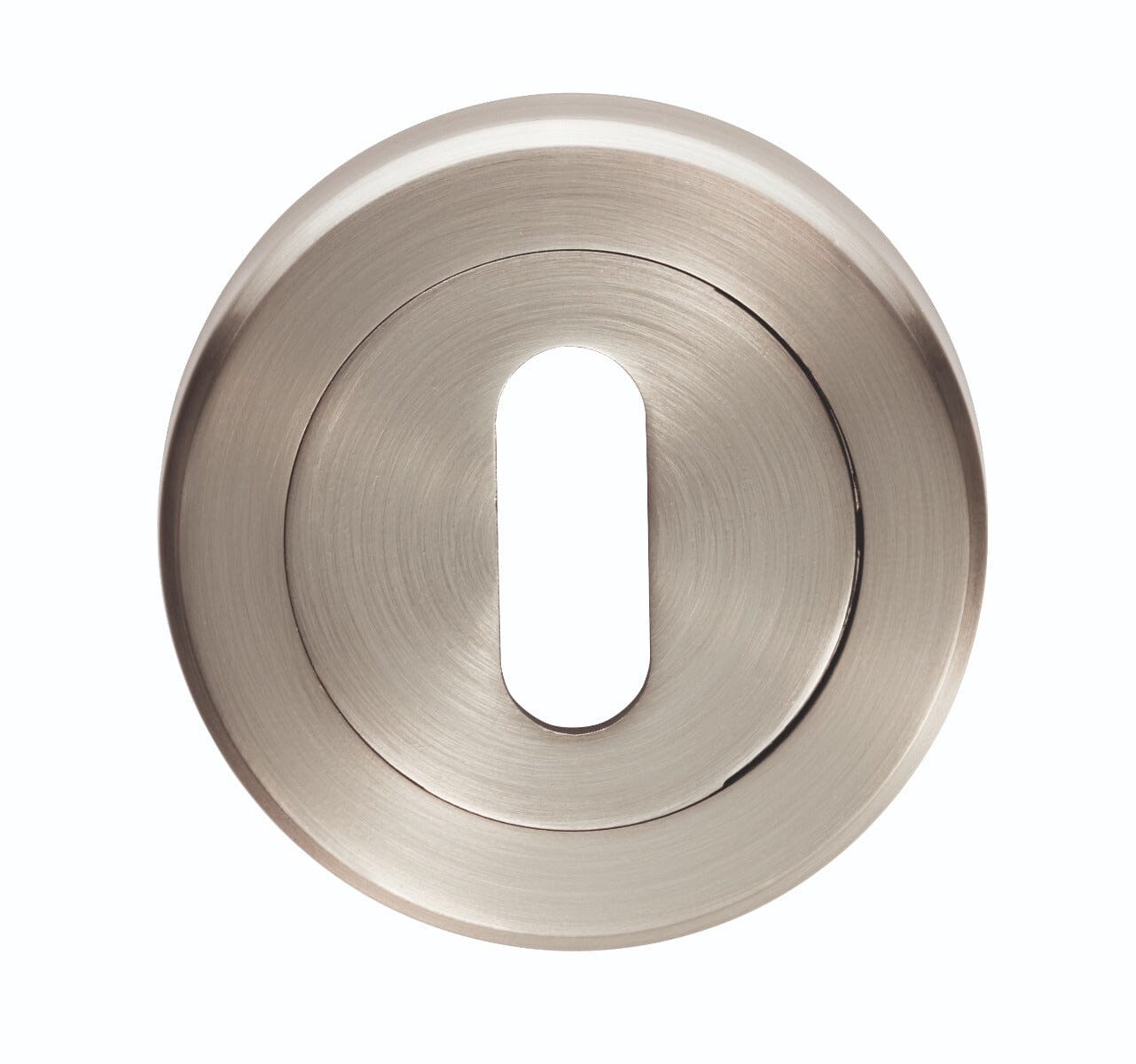 Serozzetta Standard Lock Profile Escutcheon Escutcheon Serozzetta Satin Nickel 