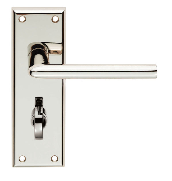 Serozzetta Dieci Lever on Face-fix Backplate bathroom 57mm