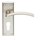 Serozzetta Trenta Lever on Euro Lock Backplate