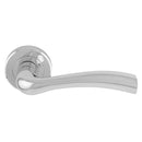 Serozzetta Cinquanta Lever on Rose (Latch & Hinges Included) Lever On Rose Serozzetta Polished Chrome 