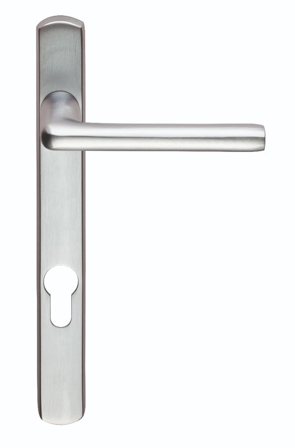 Serozzetta Rosa Lever on Narrow Plate Satin Chrome SZS01NP92SC