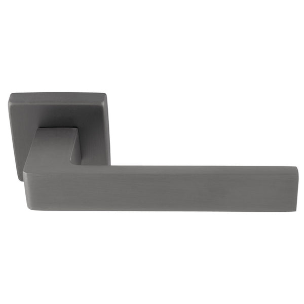 Manital Techna Lever on Square Rose Anthracite Anthracite TC5ANT