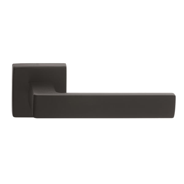 Techna Lever on Square Rose Matt Black TC5BLK