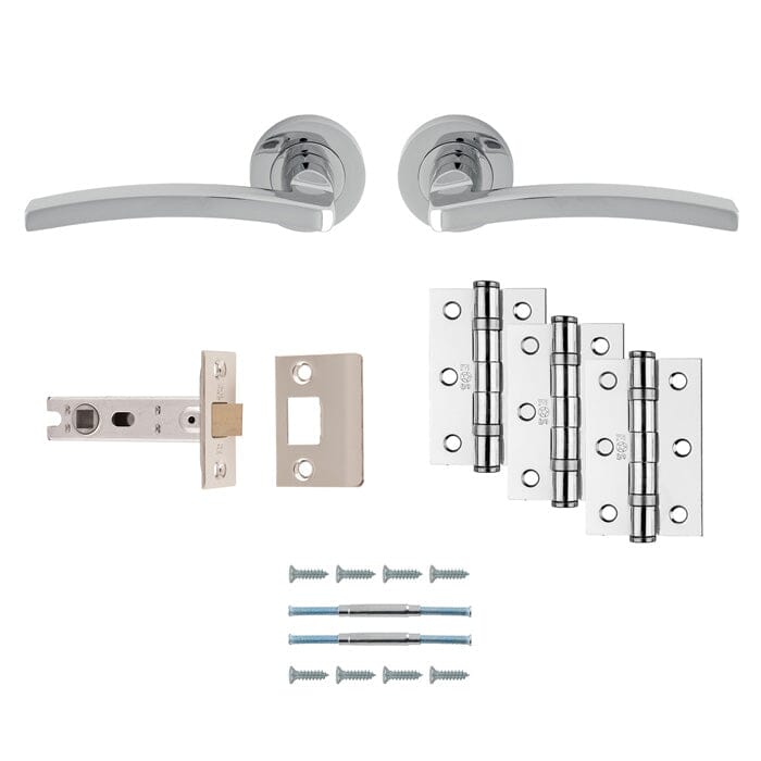 Tavira Latch Pack Ultimate Door Pack Door Pack Carlisle Brass Polished Chrome 