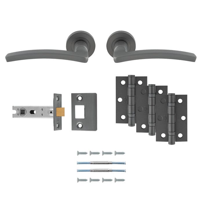 Tavira Latch Pack Ultimate Door Pack Door Pack Carlisle Brass Anthracite 