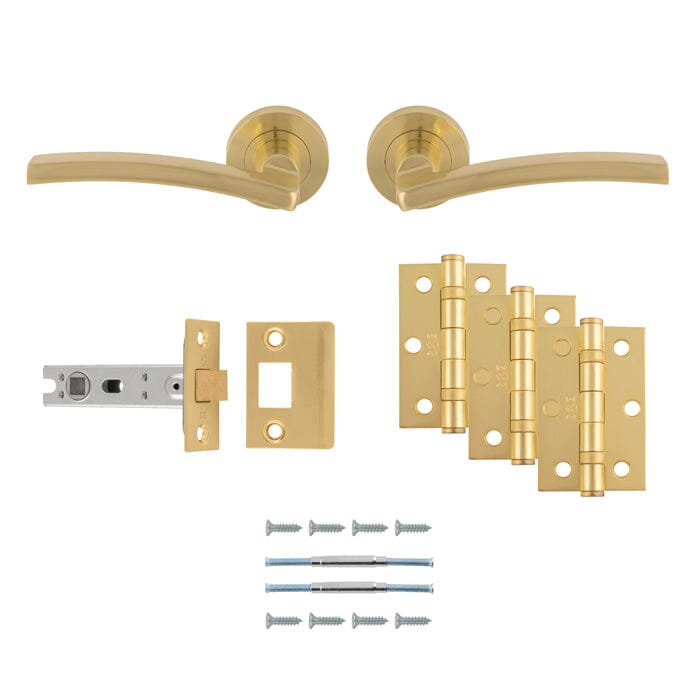 Tavira Latch Pack Ultimate Door Pack Door Pack Carlisle Brass Satin Brass 