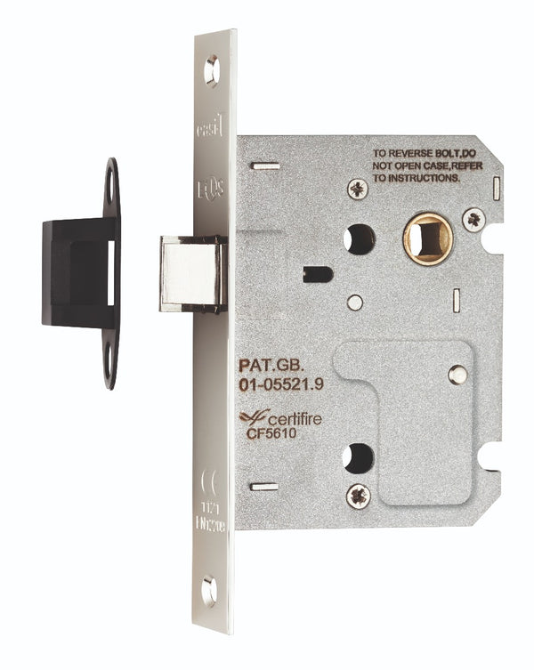 Upright Latch 76mm Nickel Plate ULE5030NP