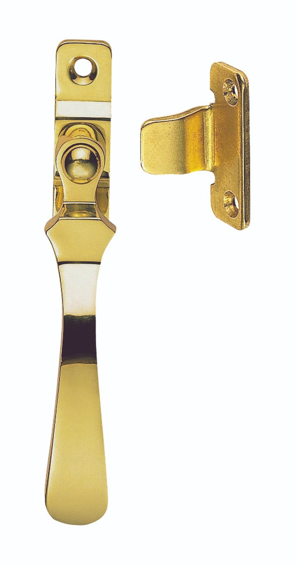 Casement Fastener Polished Brass V1005