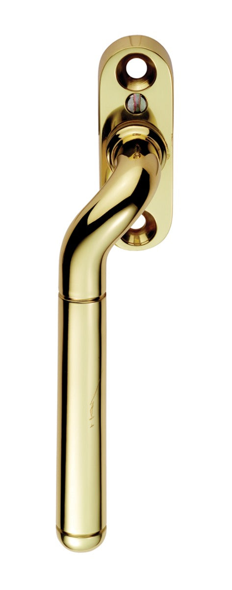 Cranked Locking Espagnolette Handle L/H