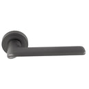 Manital Vortex Lever on Rose Anthracite (Latch & Hinges Included)