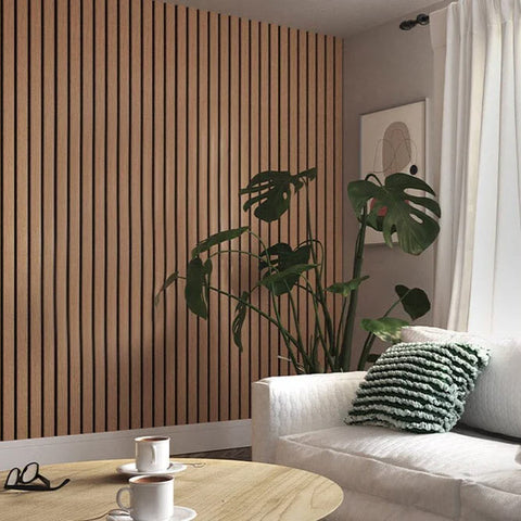 Acoustic Wall Panelling Oak