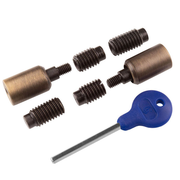 Sash Window Stop Antique Brass WF18AB