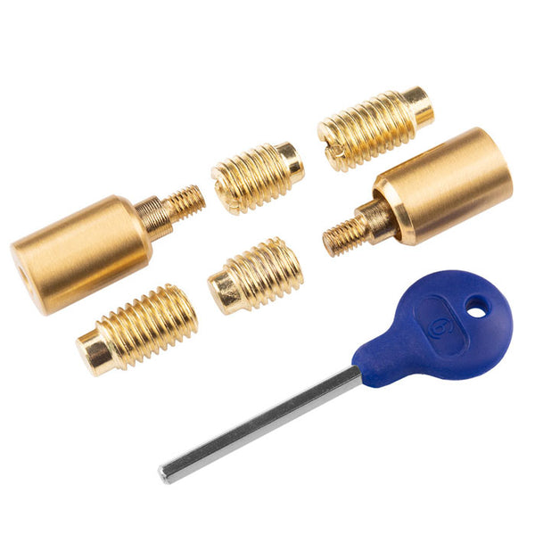 Sash Window Stop Satin Brass WF18SB