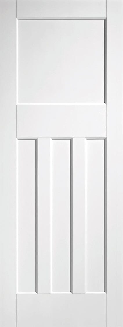 White DX 30s Style Primed Internal Door - Door Station