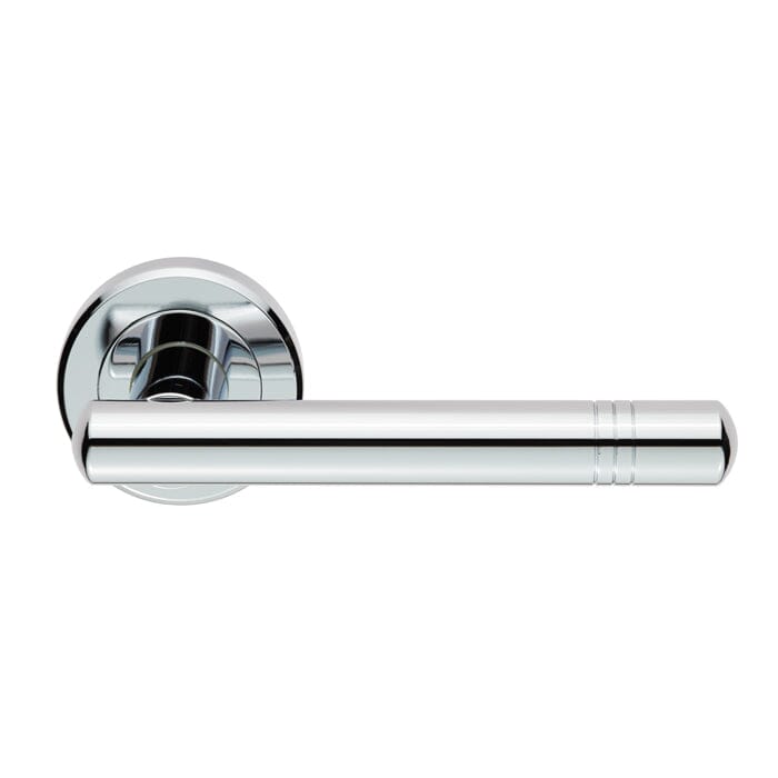 Serozzetta Atalaya Lever On Rose (Latch & Hinges Included) Lever On Rose Serozzetta Polished Chrome 