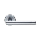 Serozzetta Atalaya Lever On Rose (Latch & Hinges Included) Lever On Rose Serozzetta Satin Chrome 