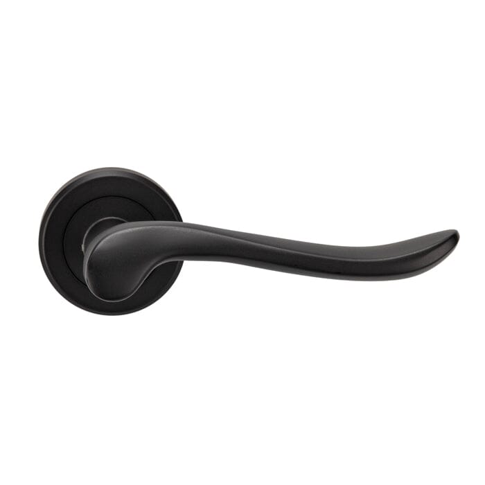 Serozzetta Verdun Lever On Rose Lever On Rose Serozzetta Matt Black 