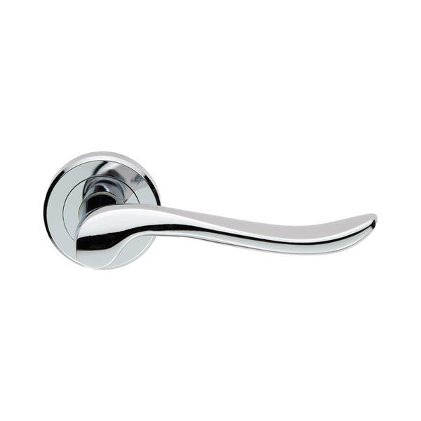 Serozzetta Verdun Lever On Rose Polished Chrome ZIN3130PC