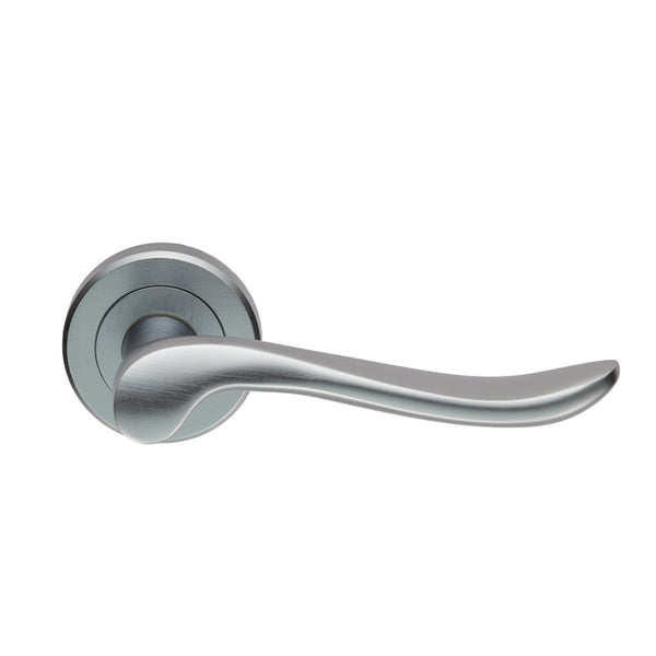 Serozzetta Verdun Lever On Rose Satin Chrome ZIN3130SC