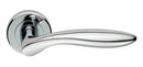 Serozzetta Shark Lever on Rose (Latch & Hinges Included) Lever On Rose Serozzetta Polished Chrome 