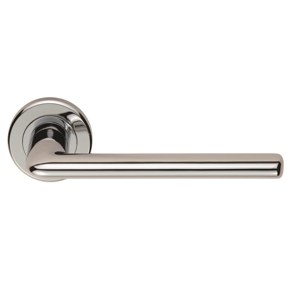 Serozzetta Manon Lever on Rose (Latch & Hinges Included) Lever On Rose Serozzetta Polished Chrome 