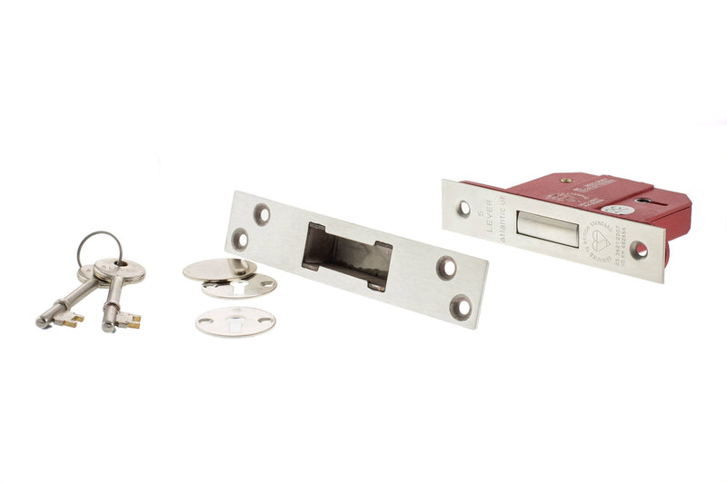 Atlantic 5 Lever Key Deadlock British Standard